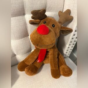 16” large reindeer plush toy brand new